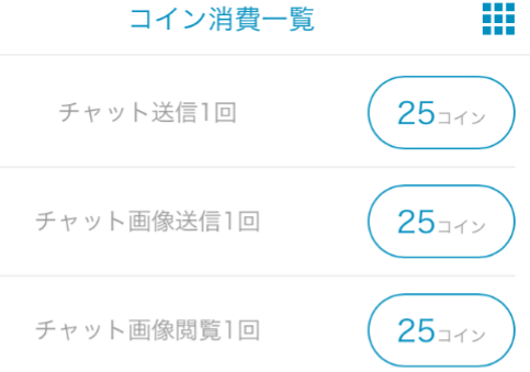 レインボートーク～ゲイ＆レズビアンのチャット出会いSNS～料金表1