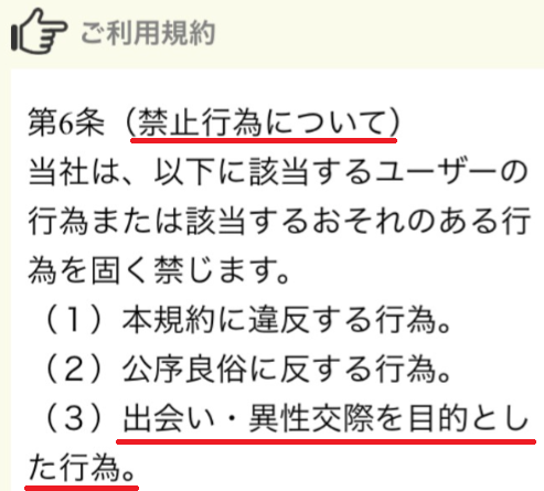 最新sns【play】は大人の即会い出会い!利用規約