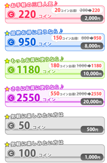 出会い探しはハッピーバード│ご近所の友達とチャットでトーク購入画面
