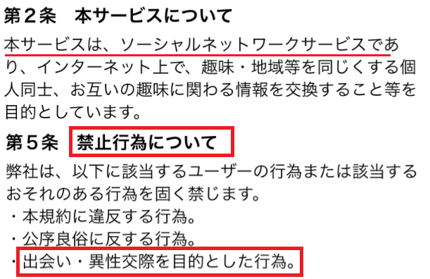 大人の出会いは【夜トモ専用】ドキドキチャット!利用規約