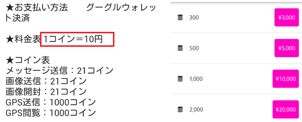 出会い系アプリぺあトーク!安心匿名登録で簡単出合いチャット★料金体系