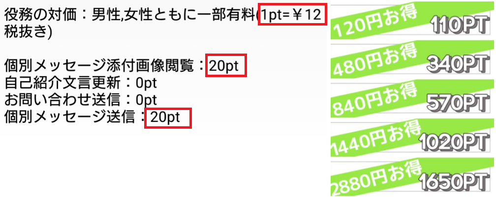 極悪サクラ詐欺出会い系アプリ「ライトトーク」料金体系
