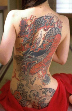 出会い系でタトゥーを入れている女性とのエッチ