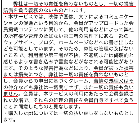 チャットで繋がる45通チャット「大人気の通話も出来るチャットアプリ」利用規約