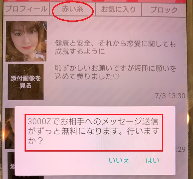 ヒマーズの赤い糸