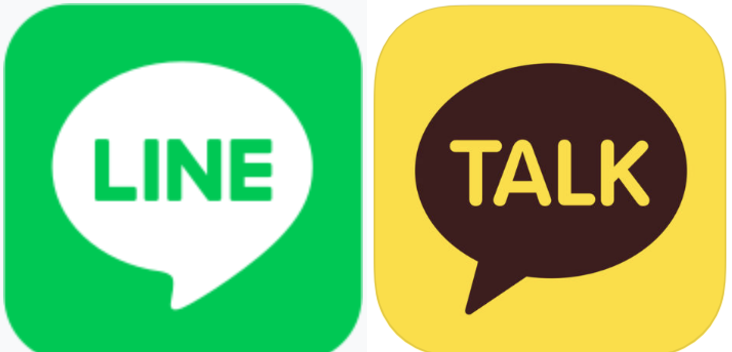 LINEとカカオ